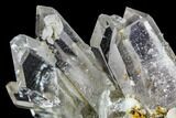 Quartz Crystals and Adularia - Hardangervidda, Norway #111427-3